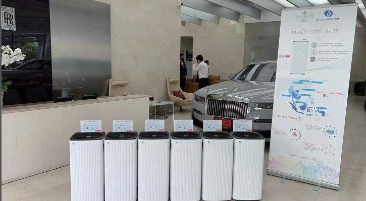 Airdog Enter Roll-Royce Store in Thailand