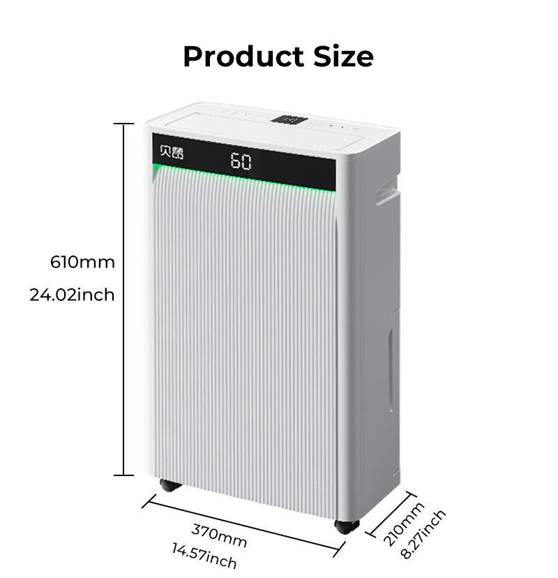 M320 Floor Standing 20L Dehumidifier