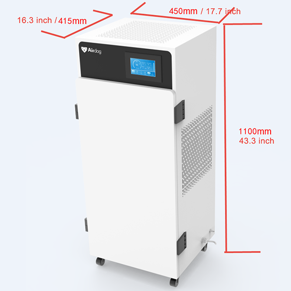Airdog Mobile Air Purification And Dehumidification Machine