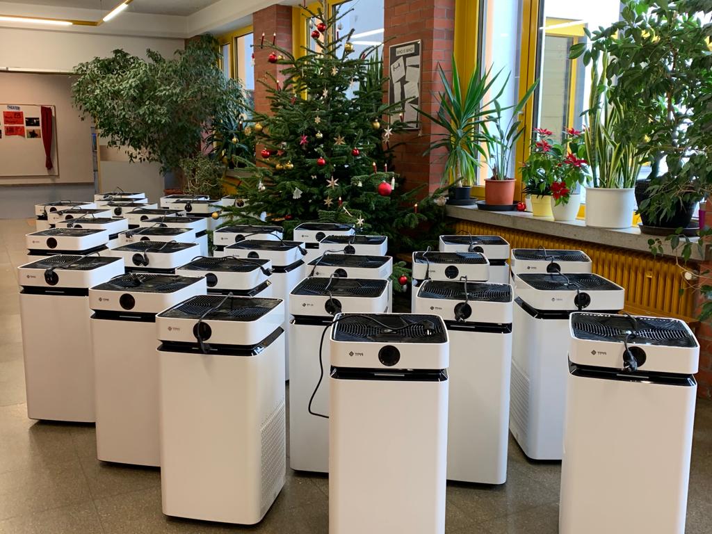 Germany Airdog X8 in School